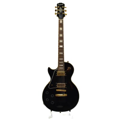 Epiphone Les Paul Custom Gloss Black 2006 Lefthanded Occasion for sale