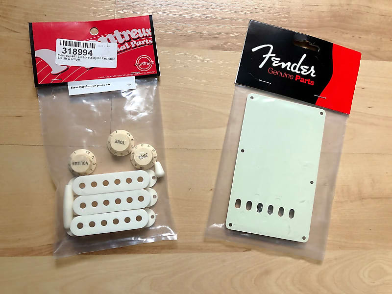 Montreux and Fender Stratocaster Parts Lot Reverb