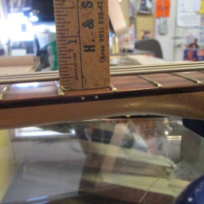 FENDER Squier Standard Jazz Electric Bass Guitar w/Blue matching h/s sold AS IS image 17
