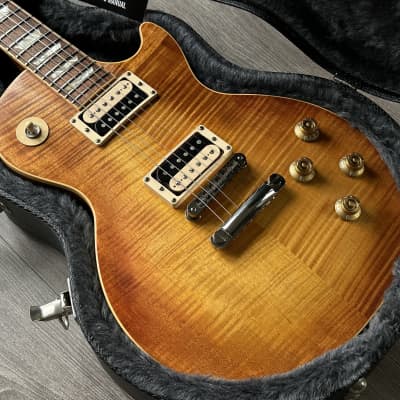 2006 Gibson Les Paul Faded Tobacco Finish Nice Top image 5