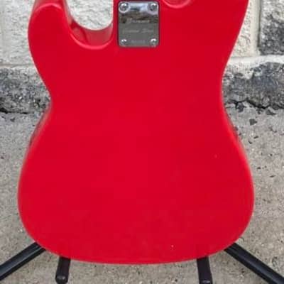 GAMMA Custom Bass Guitar T22-02, Delta Star Model, Tuscany Red image 11
