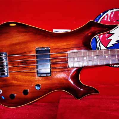 CRIPE Steven Cripe Warlock Bass 2006 Spalt Natural. Grateful Dead Bass. Custom handmade. Only 1.RARE for sale