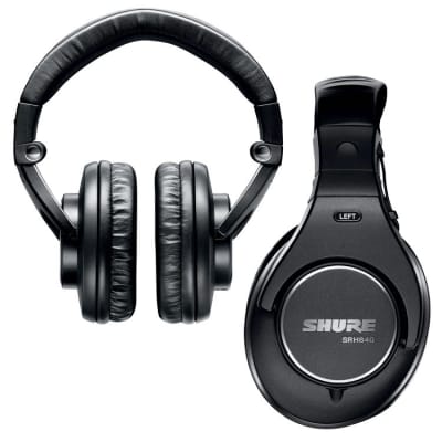 Shure SRH840 Professional Monitoring Headphones image 2
