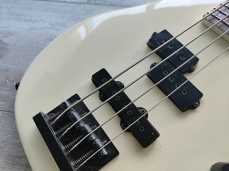 1989 Rockoon Japan (by Kawai) RHB-40 Bass (White) | Reverb