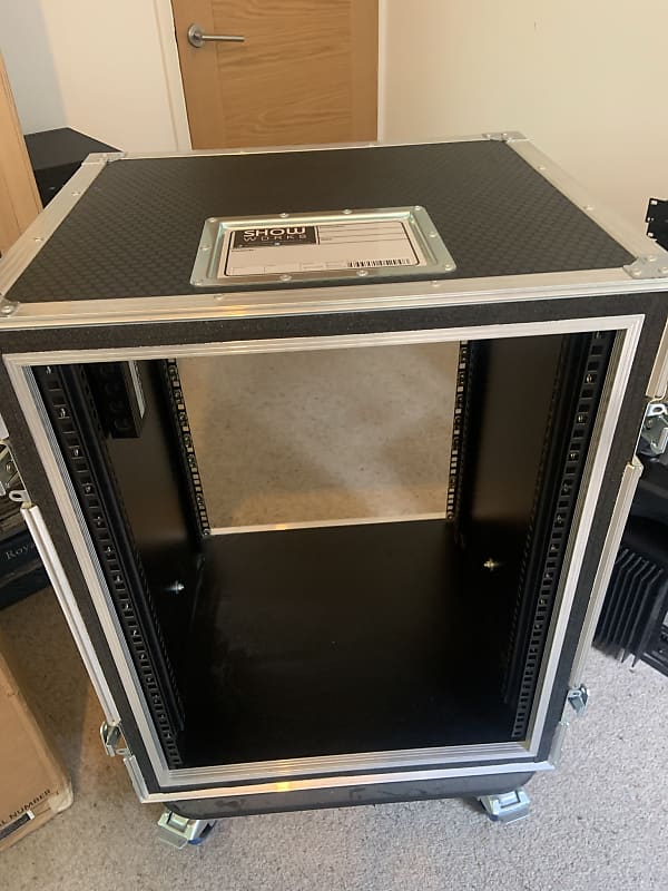 Show Works 14U Aluminium Shock Mount Flight Case 2018 Reverb UK