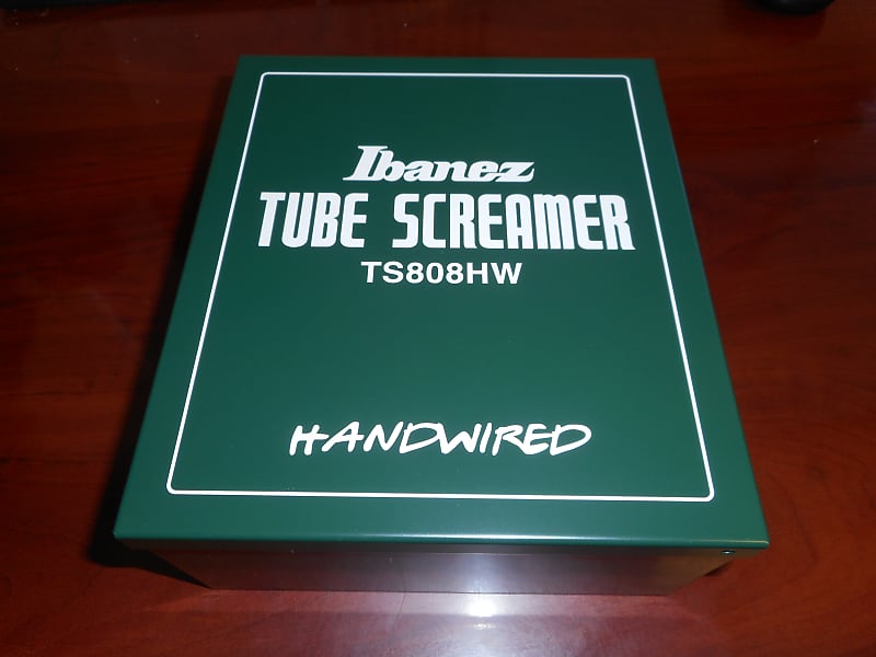 Ibanez TS808HW Hand-Wired Tube Screamer Overdrive Guitar Effects Pedal image 1