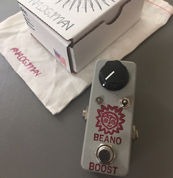 Analogman Beano Boost Treble Booster Pedal image 1