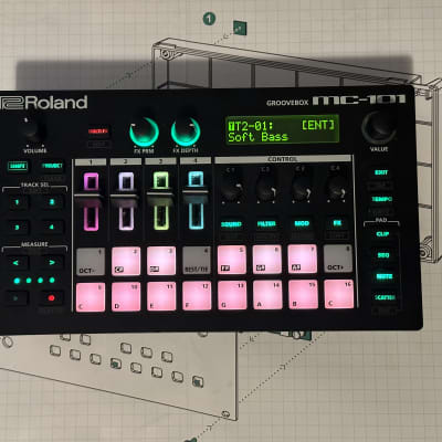 Roland MC-101 Groovebox 2019 - Present - Black | Reverb Canada