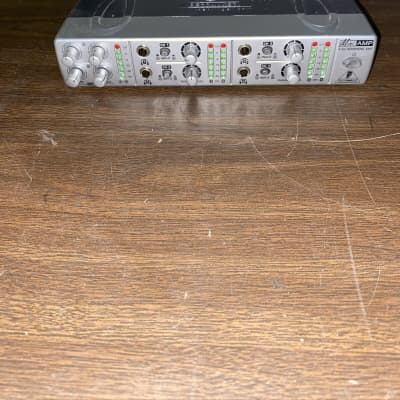 Behringer AMP800 4 channel stereo no power cord Very Good Work no issues Used image 1