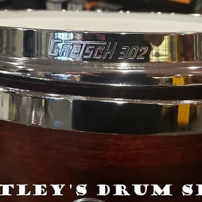 Gretsch 13/16/24 Brooklyn Drum Kit Set in Satin Walnut image 8