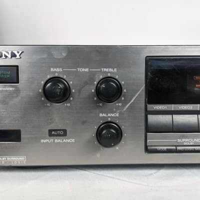 Sony TA-E721 Dolby Pro Logic Preamp / AV Stereo Control Amplifier - 1992 image 3