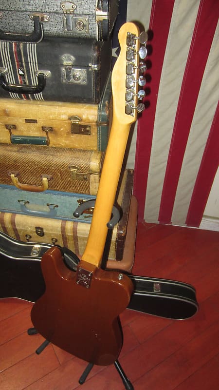 Vintage 1960's Aria Telecaster Thinline Copy w/ Hard Case