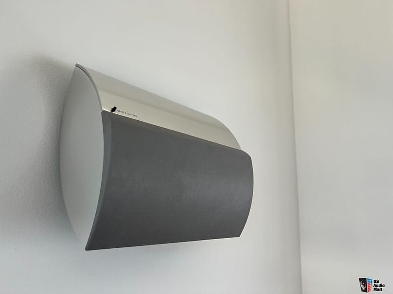 Bang and Olufsen B&O 4000 powered speakers with wall mount brackets | Reverb