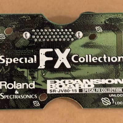 DTM・DAW Roland SR-JV80-15 Special FX Collection Roland SR-JV80-15 Special FX Collection Expansion In Excellent