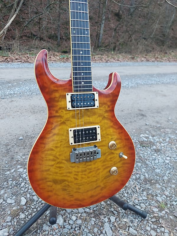 Samick Ultramatic UM4 PRS Style MIK Korea Duncan Design Grover Tuners Wilkinson Tremolo image 1