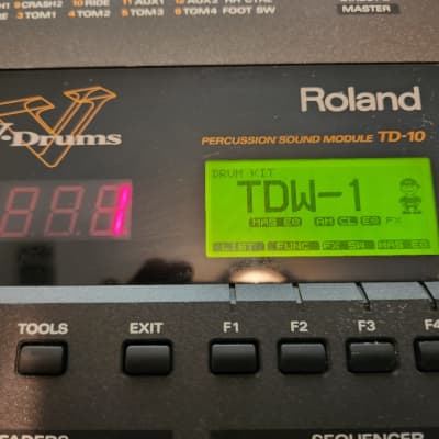 FREE SHIPPING!  TWO Roland TD-10 Drum Modules 1 EXPANDED w/ Headphones image 2