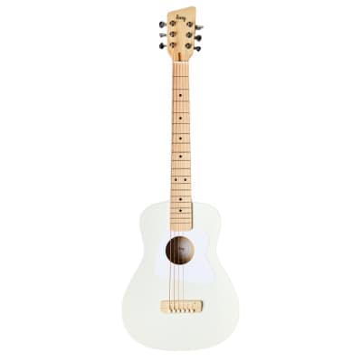 Open-Box Loog Pro VI Acoustic Guitar - White for sale