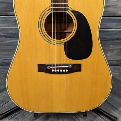 Used Ventura V-29 MIJ Maple Acoustic Guitar with Case for sale