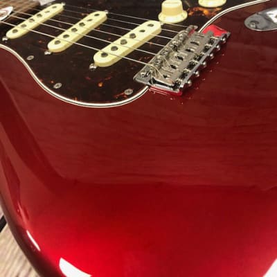 Custom made Stratocaster Style Guitar with a Candy Apple Red Finish image 11