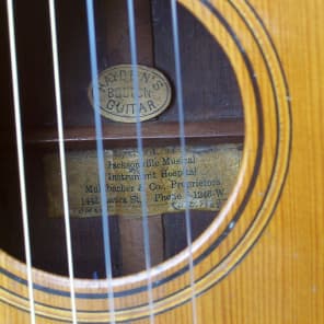 Circa 1900 Hayden's Boston Guitar - Brazilian Rosewood image 6