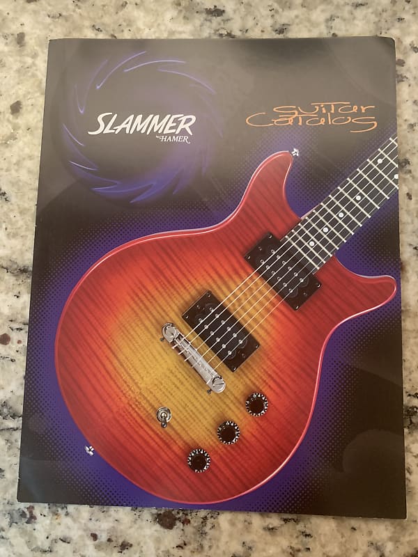 Hamer Slammer Catalog Brochure 2005 Reverb