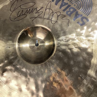 Carmine Appice's Sabian 21" Prototype Ride Cymbal (CA2 #10) SIGNED! image 8