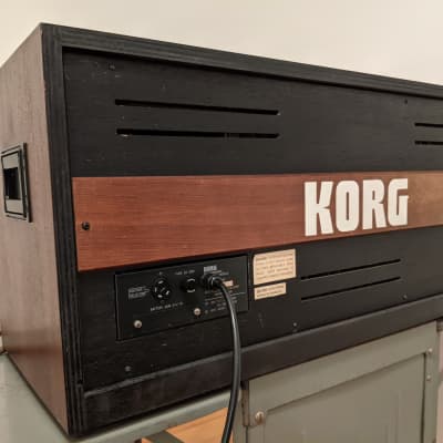 Korg PS-3200 and controller PS-3010 1980 Wood image 6