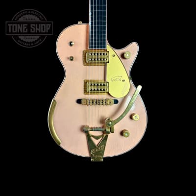 Gretsch Custom Shop G6134-59 Penguin Relic Shell Pink Masterbuilt By Gonzalo Madrigal w/case image 2