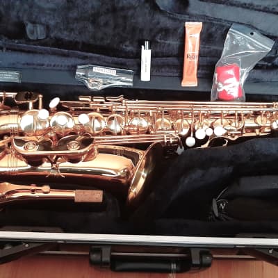 Carlton Lacquered Alto Saxophone W/Case