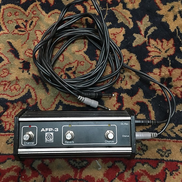 Ampeg AFP3 Footswitch SS140C VH140C Reverb