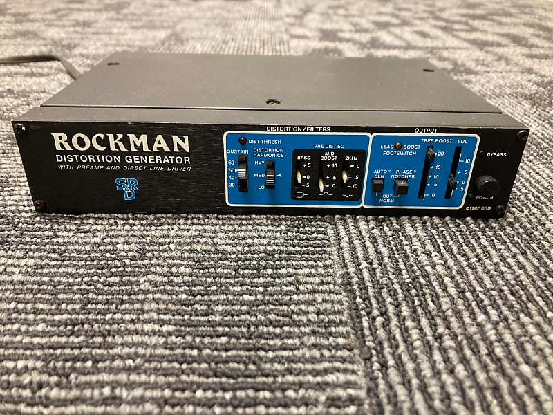 ROCKMAN SR&D DISTORTION GENERATOR