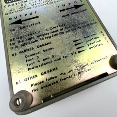 Farfisa Sferasound – Vintage Modulation Pedal – Excellent for Organs, Synths & Guitars image 6
