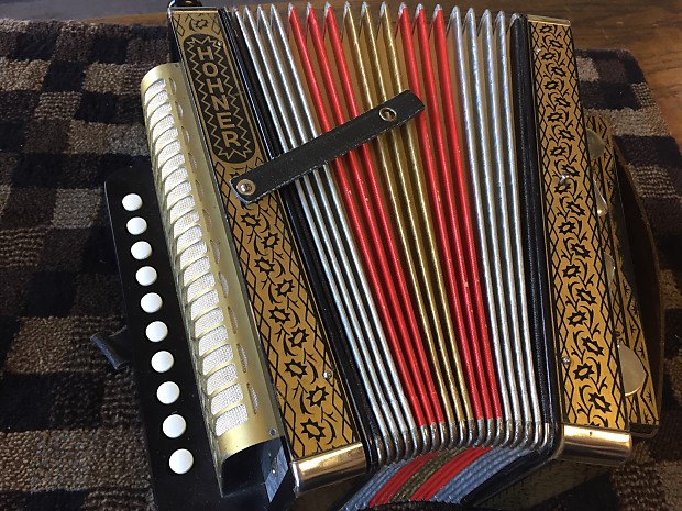 Hohner 4 stop accordion cheap for sale