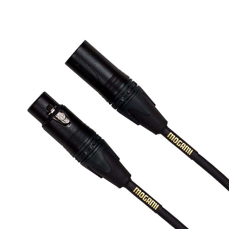 Mogami GOLD STUDIO-06 XLR Microphone Cable XLR-Female to XLR-Male with 3-Pin, Gold Contacts image 1