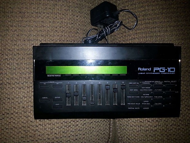 Roland PG-10 Programmer for Roland D-10 Synth. image 1