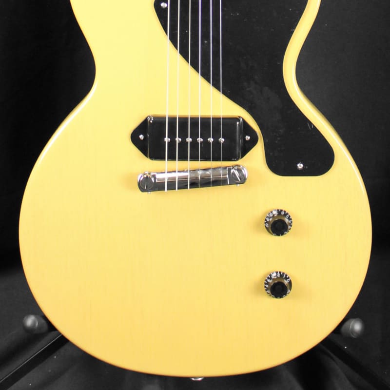 Gibson USA Les Paul Junior Electric Guitar TV Yellow w/Case 7lbs 6oz