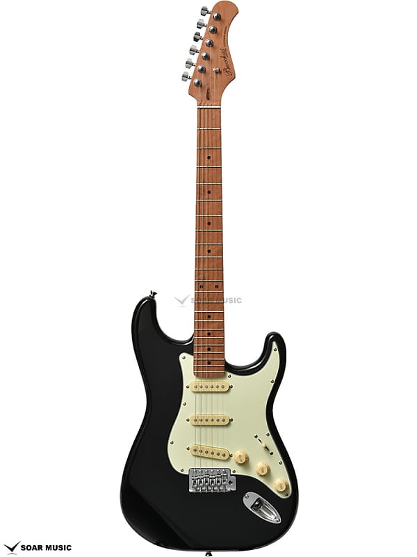 Bacchus BST-1-RSM/M BLK Universe Series Guitar Roasted maple