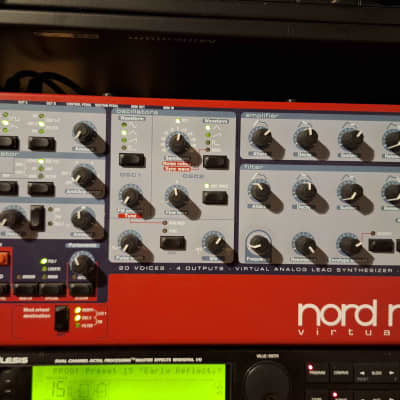 Nord Rack 2X - 20-Voice Rackmount Virtual Analog Lead Synthesizer