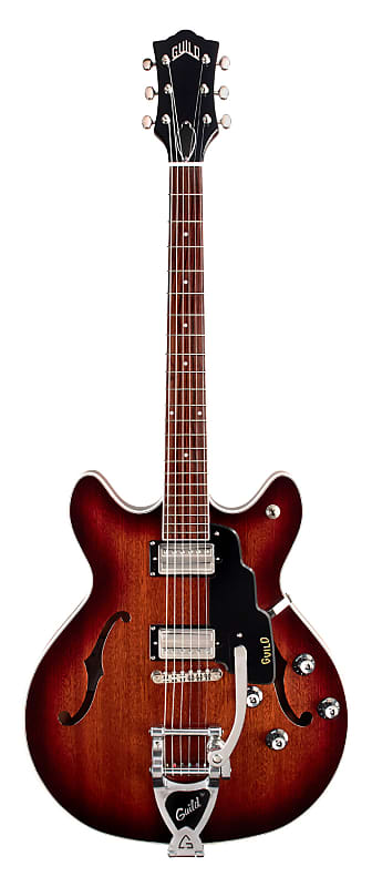 Guild Starfire I DC 2023 - California Burst - Hollowbody Electric Guitar with Guild Vibrato Tailpiece image 1