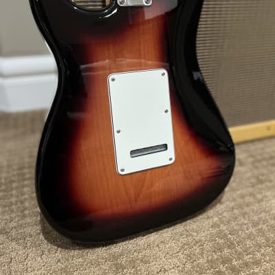 2017 Fender Standard Stratocaster Brown Sunburst with Maple Fretboard image 9