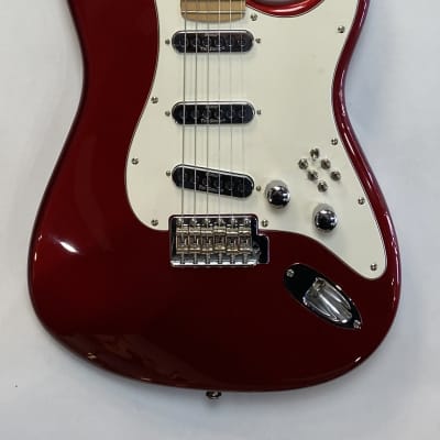 2012 Fender USA Stratocaster Candy Apple Red image 2