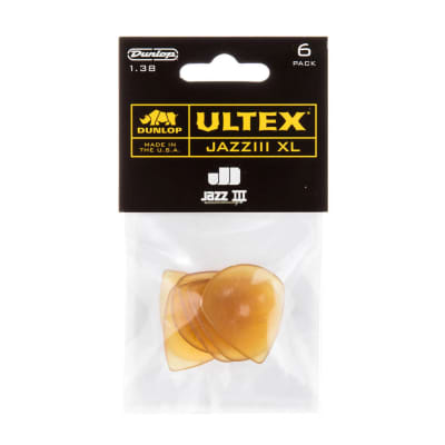 Dunlop 427P138XL Ultex Jazz III XL Pick 1.38 (6-Pack) image 3