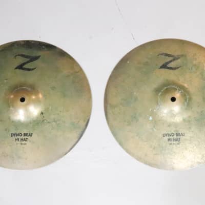 Zildjian 14" Z Custom Dyno Beat Hi Hat Cymbals (Pair)