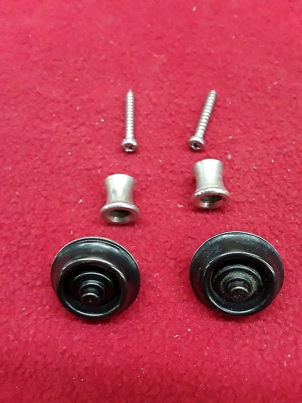 Jim Dunlop Guitar Strap Locks 2000's Black Reverb