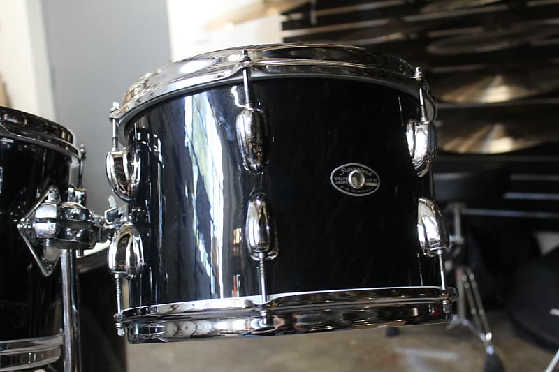 Slingerland 4-Piece Drum Set 12-13-16-22 1970s - Black | Reverb Slingerland 4-Piece Drum Set 12-13-16-22 1970s - Black | Reverb