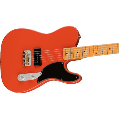 Fender Noventa Telecaster Electric Guitar, Maple Fingerboard, Fiesta Red image 5