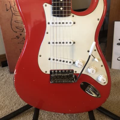 Fender/Wildwood  Stratocaster Fiesta Red Relic image 4