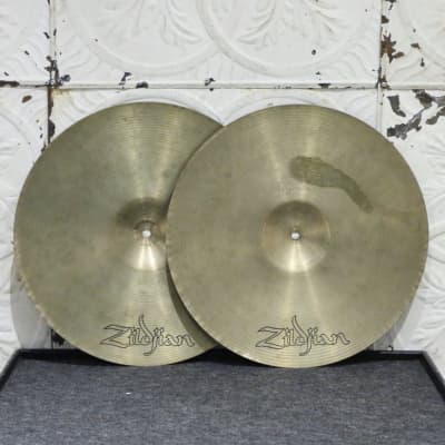 Used Zildjian A Rock 70s Hi-hat made in Canada 15po (1446/1470g) image 2