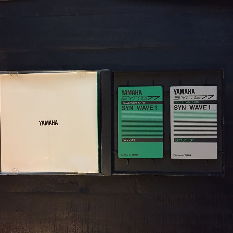 Yamaha Syn Wave 1 - SY77 TG77 Sound Card Set
