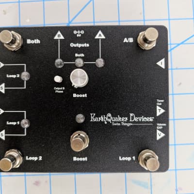 EarthQuaker Devices Swiss Things Pedalboard Reconciler